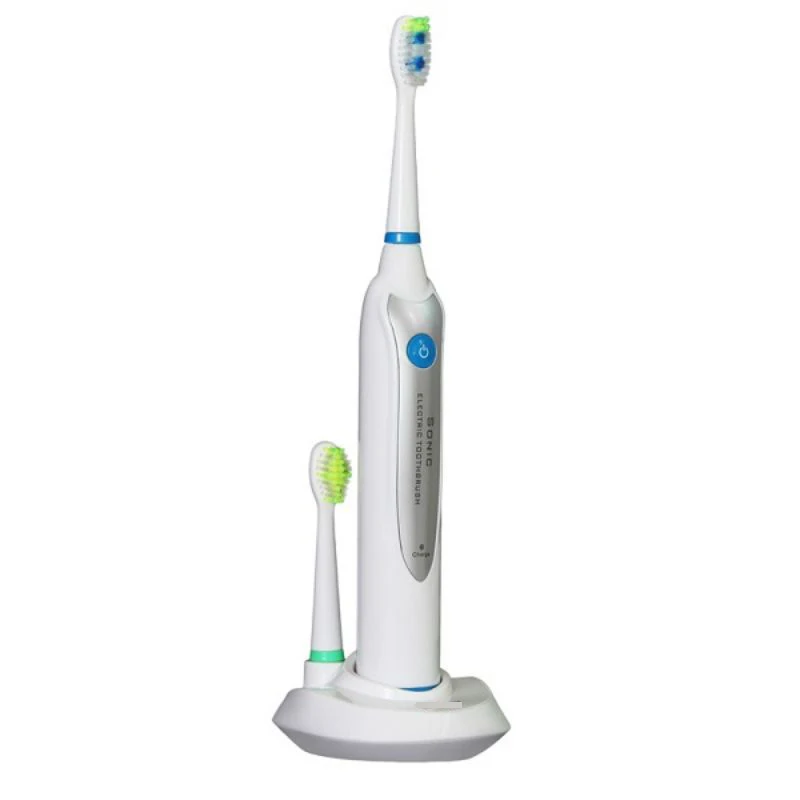 Electric Toothbrush Sonic Adult IPX7 Waterproof Quick Charge Delivers 3 Brush HeadsEfficient Cleaning Trips SonicToothbrush 8100 enlarge