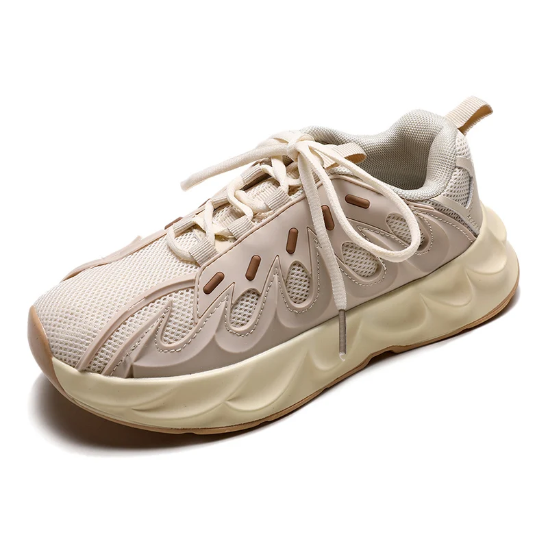 Rimocy 2019 осень из сетчатого материала на платформе сникерсы черного цвета женская