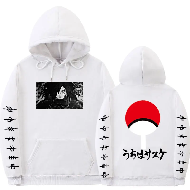 

Men 2021 Tracksuit Men Women Hoodie Winter Japanese Streetwear Anime Uchiha Madara Chandal Hombr Jogging Fleece One Piece Men