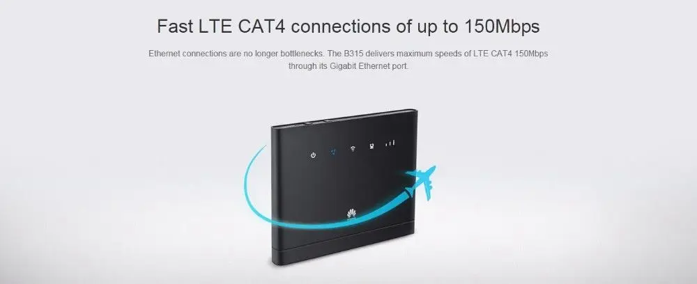 Мобильный роутер Huawei LTE CPE B315 modem4G разблокированный с поддержкой 4g sim карты|3G/4G
