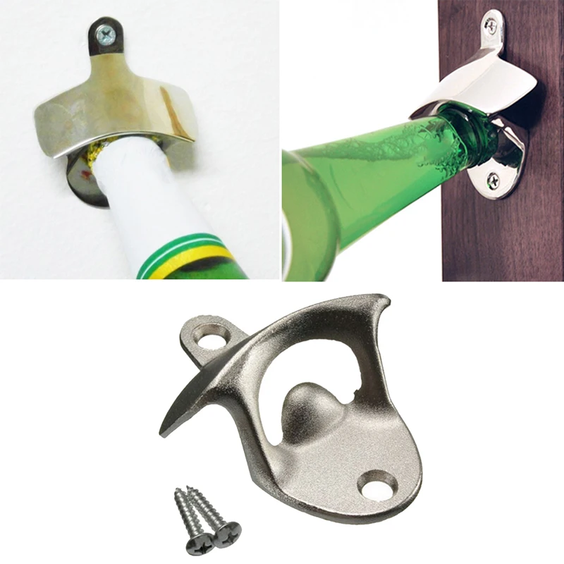 Винтажный штопор для бутылок настенный вина пива инструменты бара питьевые