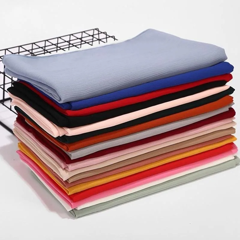 

Multicolor Soft Chiffon Muslim Headscarf Instant Hijab Jersey Scarf Femme Musulman Hijabs Islamic Shawls And Wraps Head Scarves
