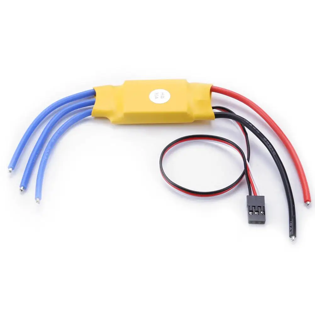 RC BEC 30A бесщеточный ESC прошивка мотор контроль скорости Лер мультиротор для FPV F450