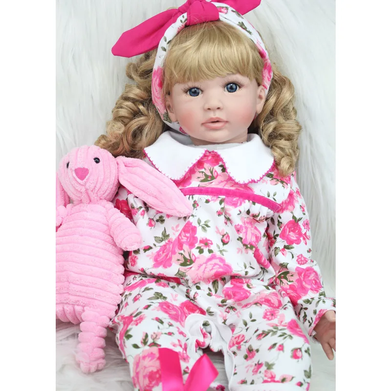 

Ken Doll Clothes Baby Born Doll Clothes Pink Floral Printed Onesie Long Sleeve Spring/Fall Suit 22 Inch Baby Doll Clothes Set