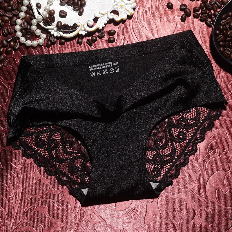 Новинка кружевное сексуальное бесшовное женское нижнее белье с начесом боковыми
