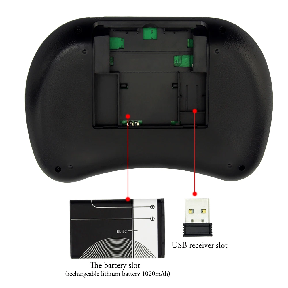 Беспроводная клавиатура Keybord Backli ультра тонкая компьютерная Мини Портативная