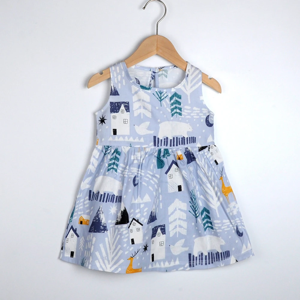 

New 2021 Summer dress Dress girl Dress for girls Children's clothing kids clothes girls dress for girls 3 to8 years dress Cotton