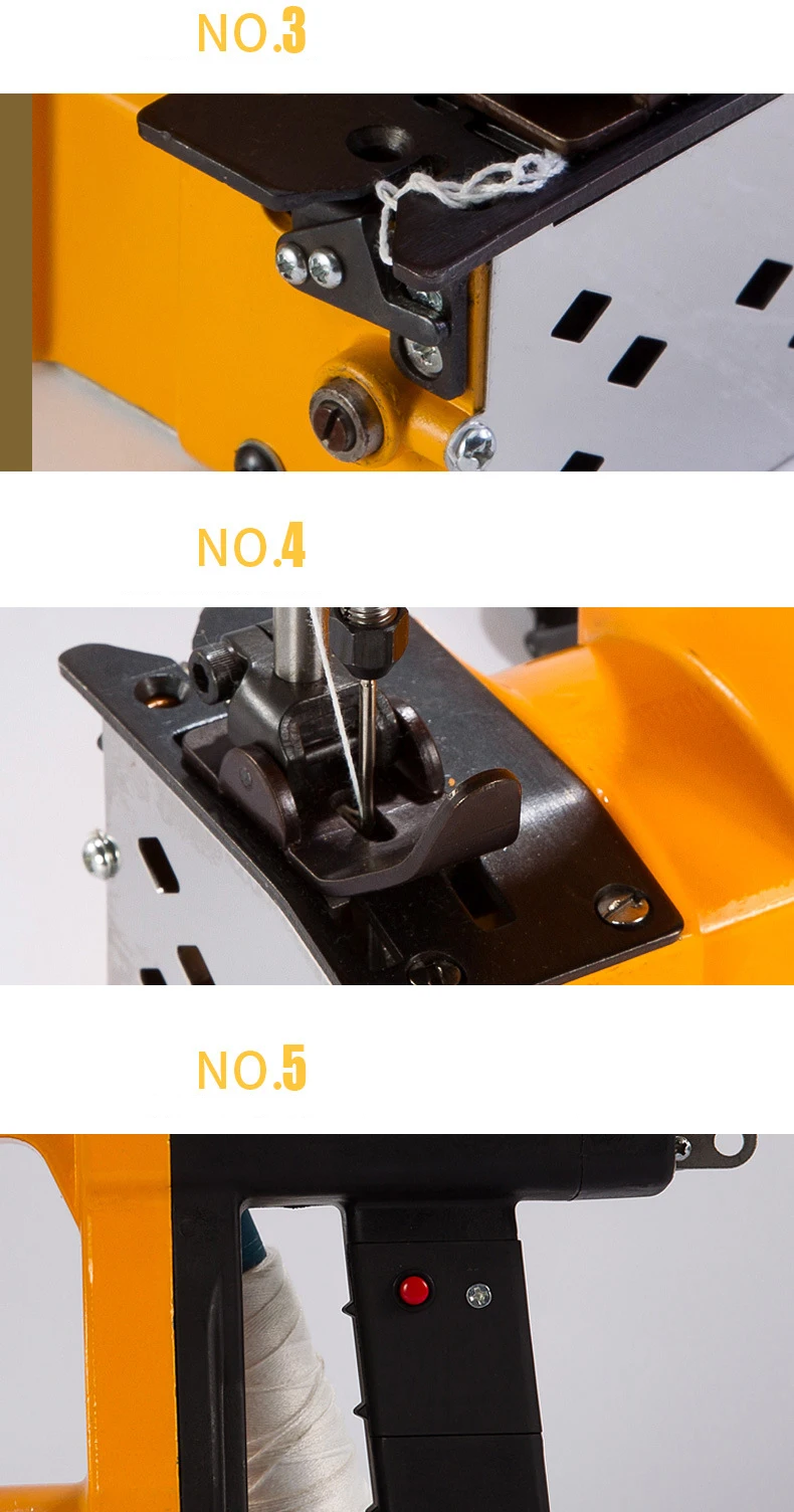 Стандартная швейная машина портативная электрическая для запечатывания тканых