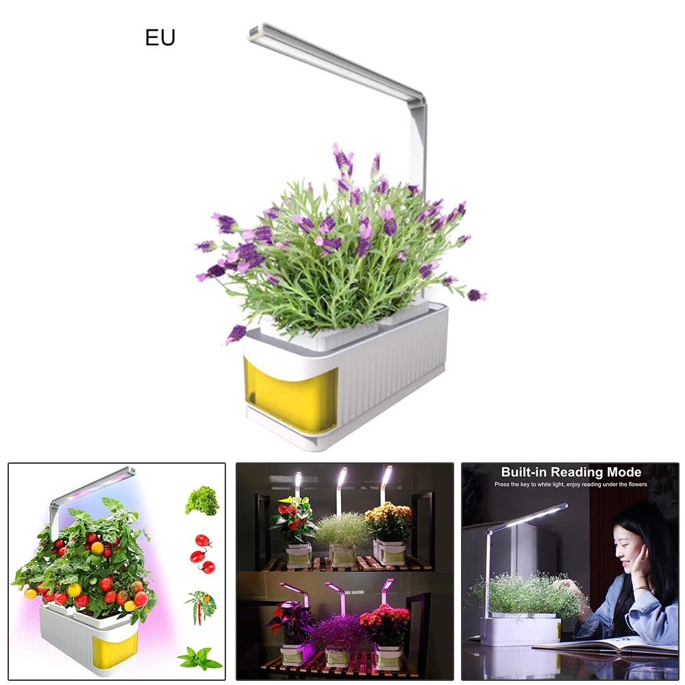 Домашний умный садовый гидропоника система выращивания растений светодиодный