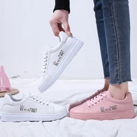 shallow lace up white women shoes woman sneakers shoes female shoe zapatillas mujer solid spring summer autumn 2021