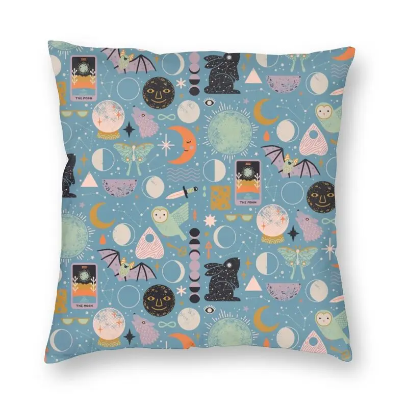 

Декоративная подушка для дивана с изображением лунного затмения, 40x40 см