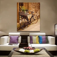 diy colorings pictures by numbers withretro bicycle picture drawing relief painting by numbers framed home