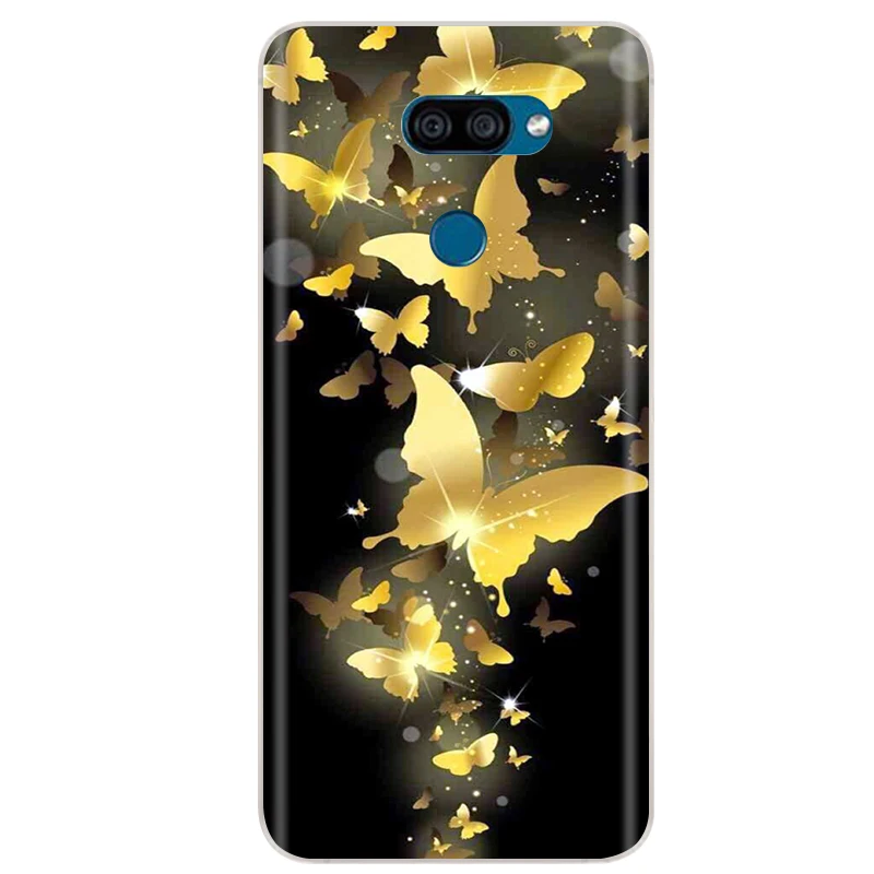 Чехол для телефона LG K40 K40s K50 K50s силиконовый чехол мягкая задняя крышка из ТПУ