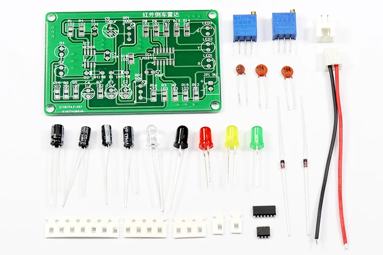 Набор электронных инфракрасных датчиков парковки комплект сделай сам с