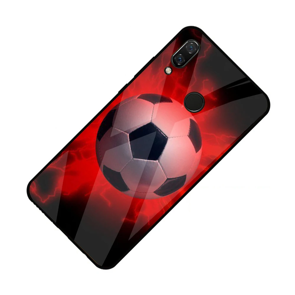Чехол из закаленного стекла для Xiaomi Redmi Note 5 6 7 8 9 Pro Max 8T 9S 10 | Мобильные телефоны и