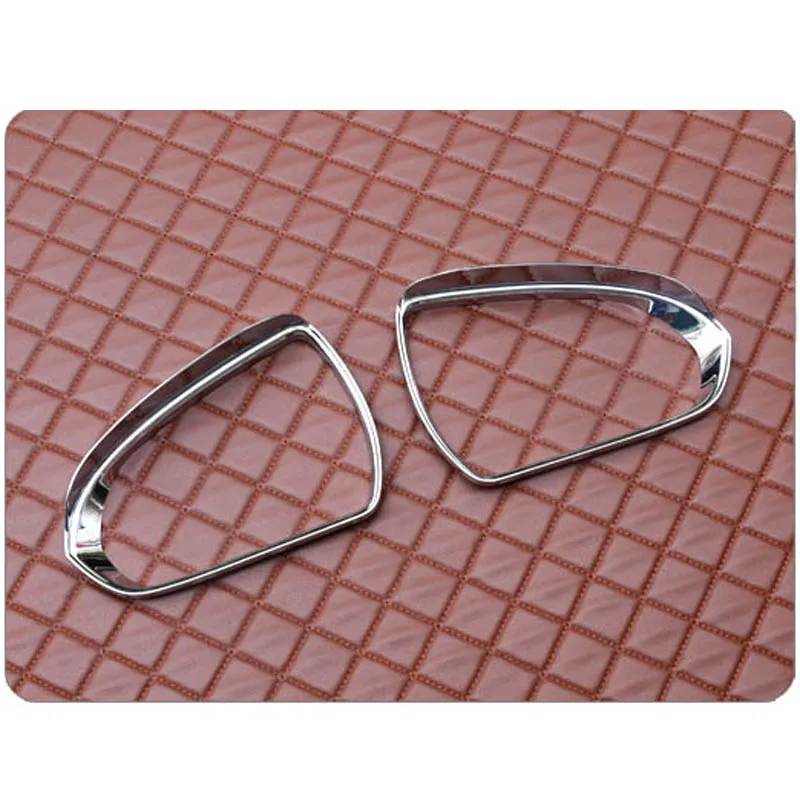 Автомобильное зеркало заднего вида декоративная хромированная отделка внешняя