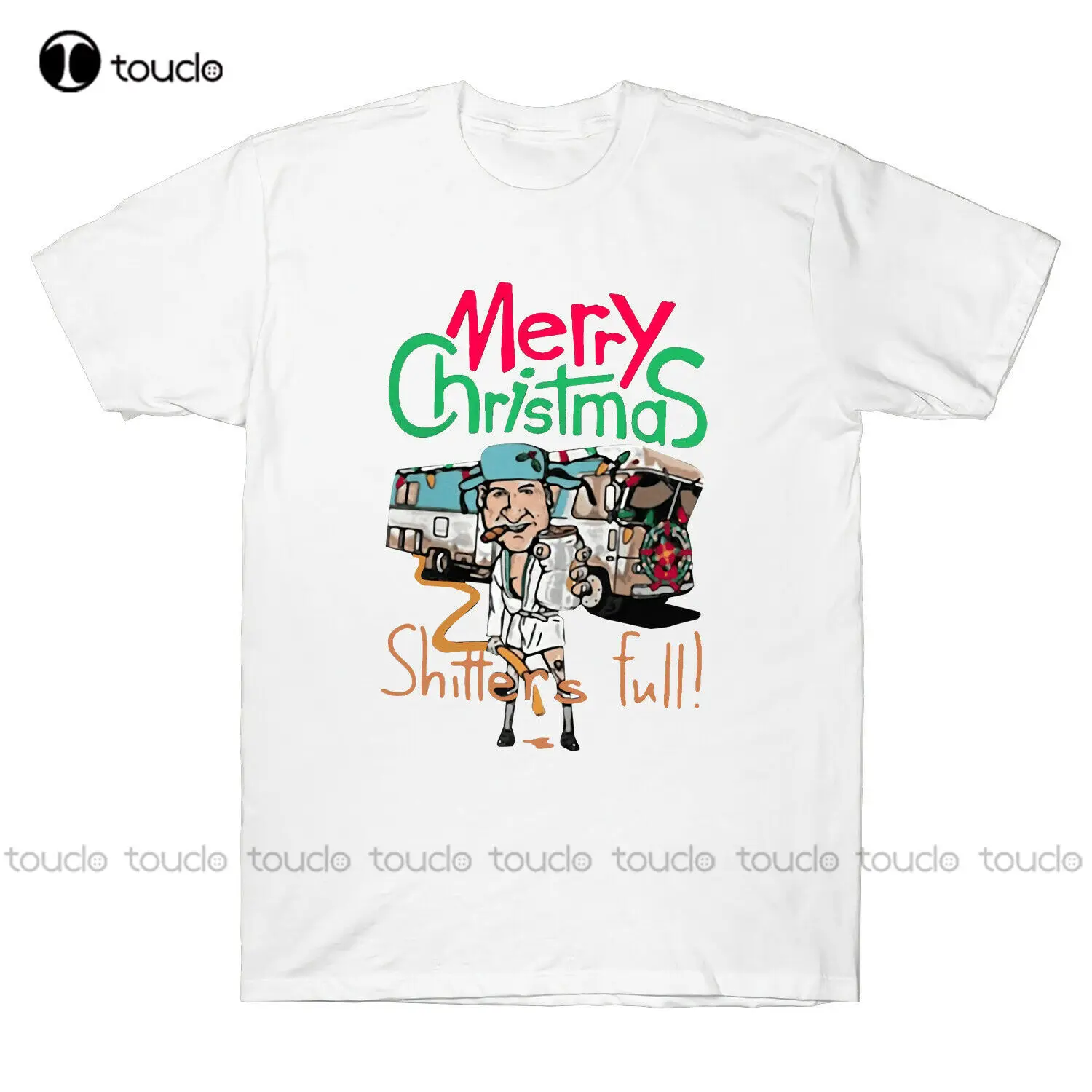

Merry Christmas Shitters Full Ugly Christmas Funny Gifts Vintage Men's T-Shirt Custom aldult Teen unisex fashion funny new
