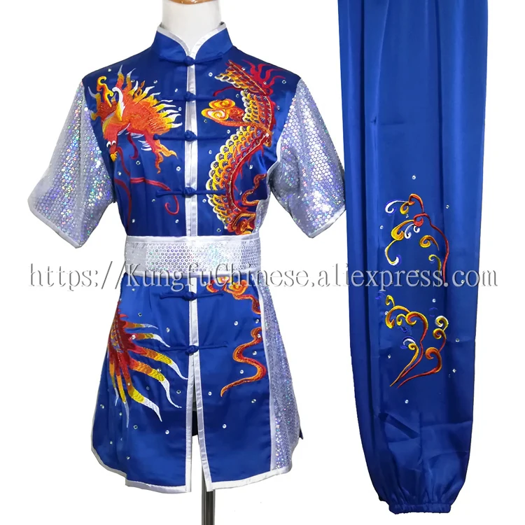 Китайская повседневная форма Wushu для кунг-фу одежда костюм боевых искусств наряд