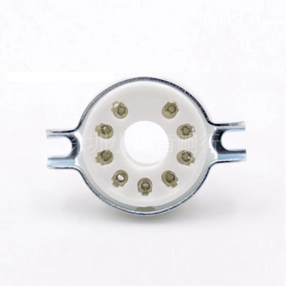 Большой керамический держатель клапана 9 контактов 2 шт. электронная трубка