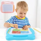 Мини магнитная доска для рисования картина для письма граффити альбом для рисования обучающие игрушки для детей для девочек розовая синяя доска