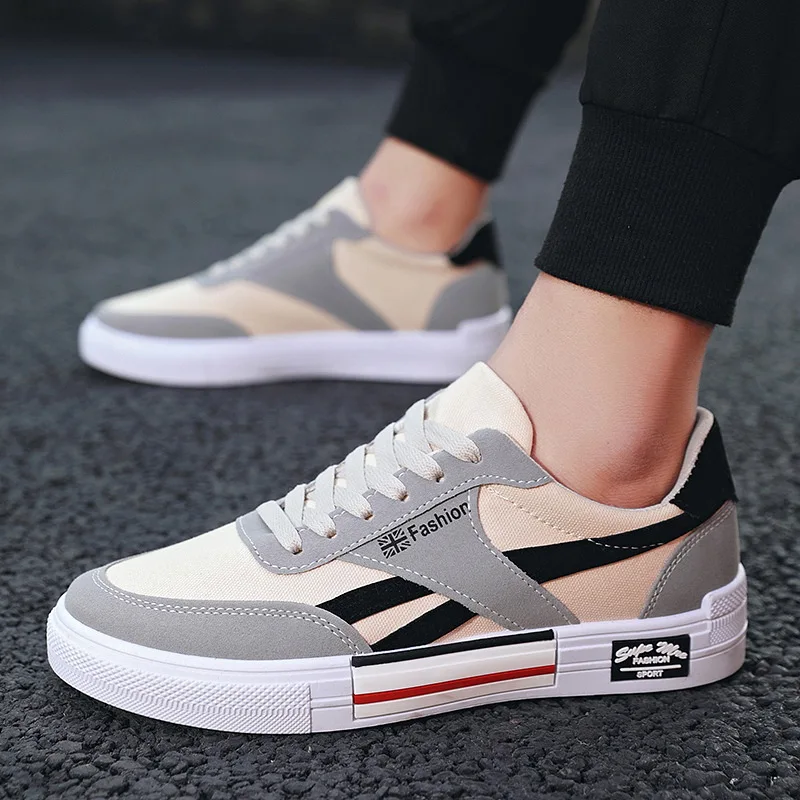 

2020 trend canvas shoes men's shoes students joker warm casual shoes men's black and white shoes