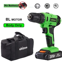 20v brushless electric drill electrical tools lithium ion battery cordless drill electric screwdriver brushless impact drill