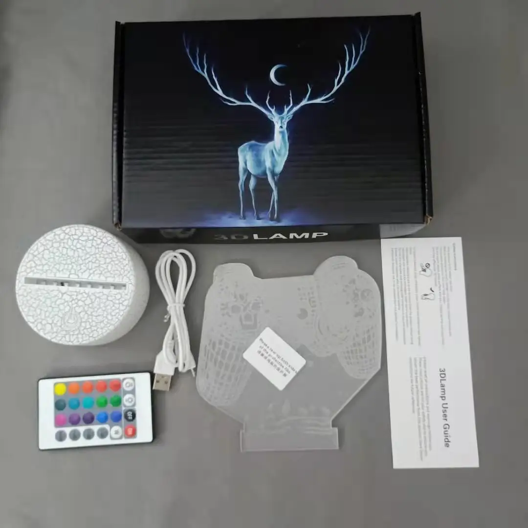 Оптовая продажа Светодиодная настольная лампа атака на Титаны аниме капитан