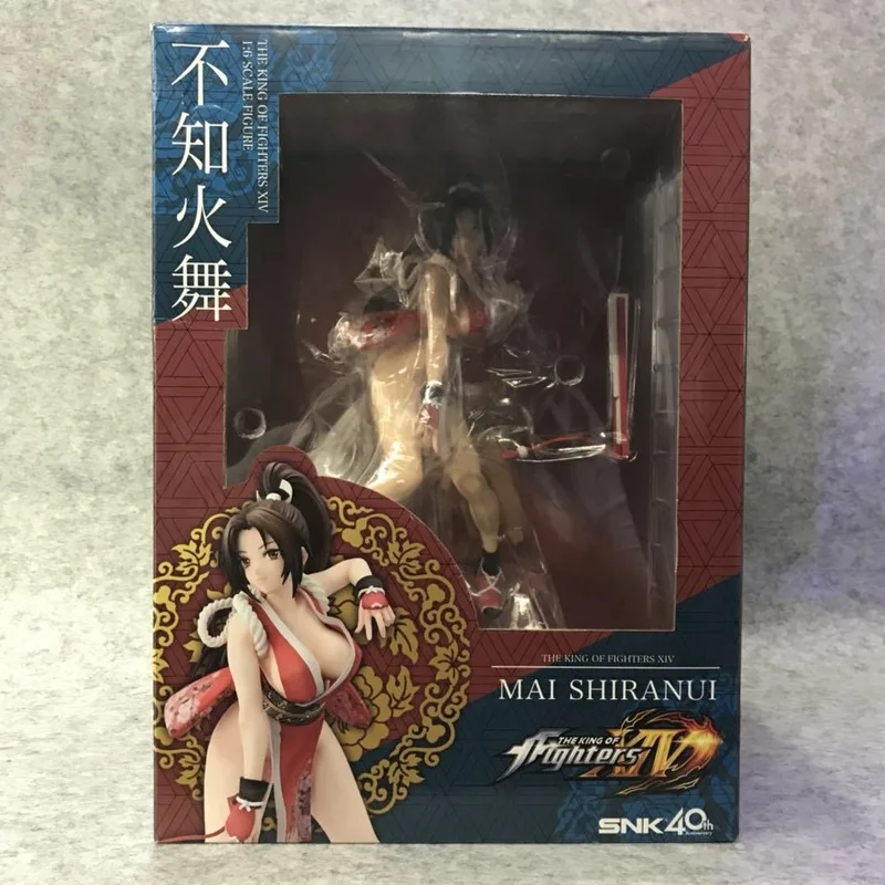 27 см KOF The King Of Fighters XIV Mai Shiranui ПВХ фигурка КОФ сексуальная девушка Коллекционная
