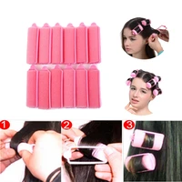 12pcs set magic curler soft sponge roller women can stay overnight sleep heatless curls not hurt hair styling tools