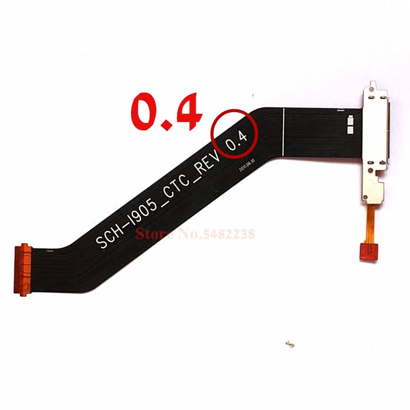 Оригинальный зарядный USB-порт гибкий кабель для Samsung GT-N8000 N8010 N8000 зарядное
