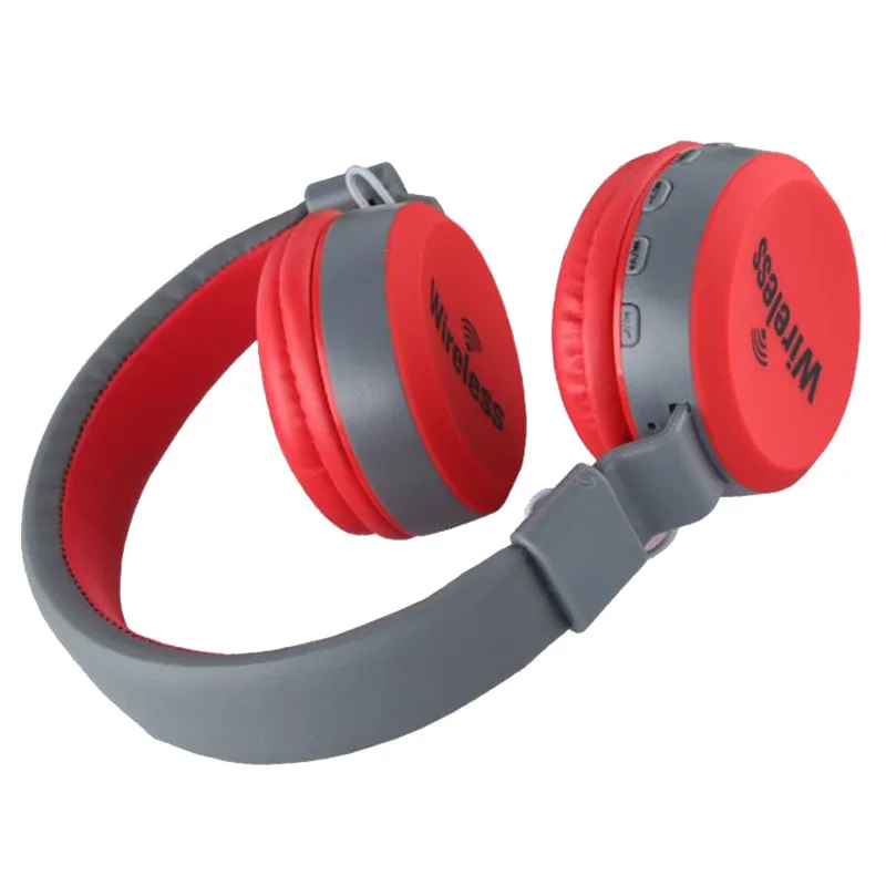 Новые Bluetooth 5 0 стерео наушники Беспроводная складная гарнитура FM радио TF карта
