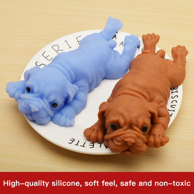 

Squeeze Animal Toys Cute Dogs Relieve Stress Hand Exercise Tool for Kids / Adults Rising Stress Relief Squeeze Toys
