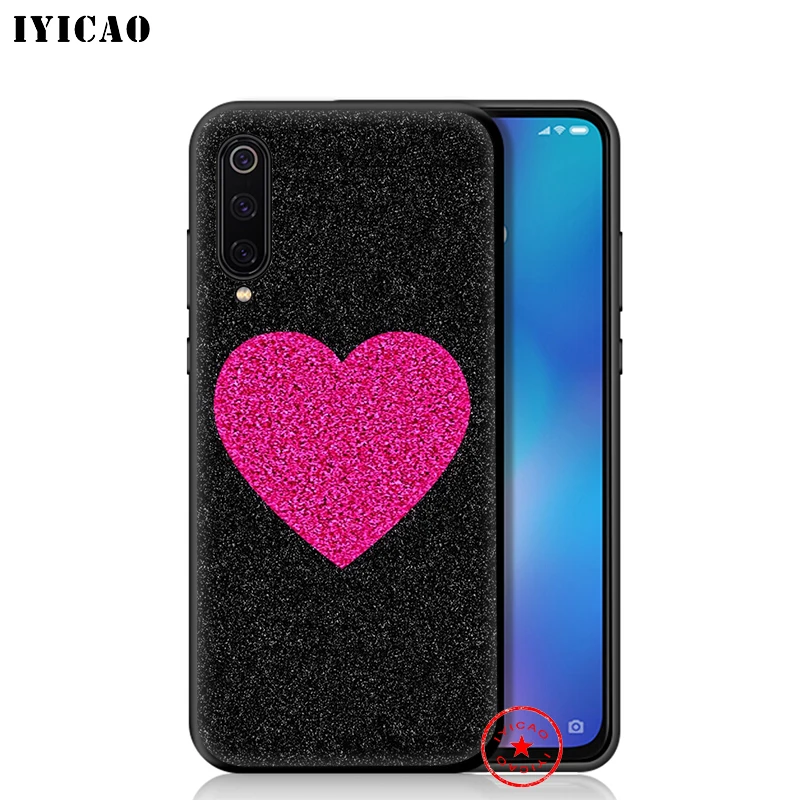 IYICAO красным сердцем Lover мягкий чехол для Xiaomi mi A3 A2 A1 9T CC9E CC9 9 8 6 Se Lite F1 макс 3 5X 6X