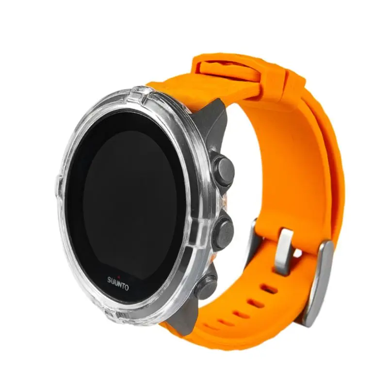 

Protective Case Cover Soft Silicone Sleeve Skin GPS Watch Bracelet Accessories for Suunto Spartan Sport Wrist Baro