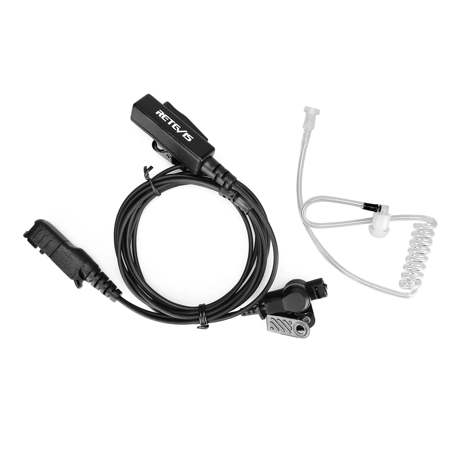 Retevis Walkie Talkie наушник с PTT/MIC акустическая Воздушная трубка для Motorola P6600 P6620 XPR3300 XPR3500