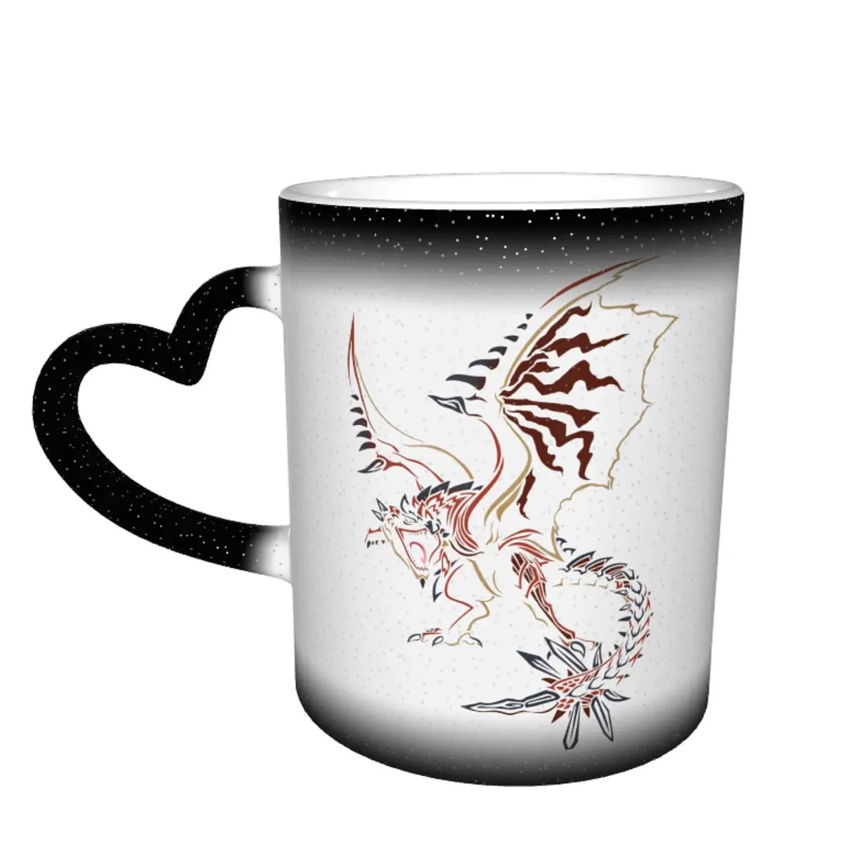 

Monster Hunter Mug Retro Pottery Mug Latte Color Changing Wholesale Cups