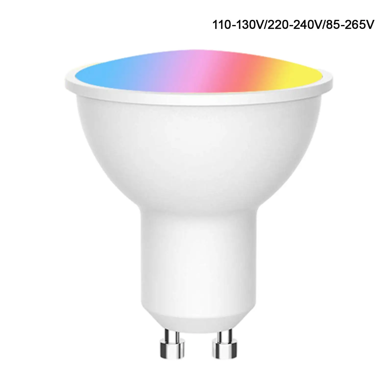 

Rgbcw Color Changing Bulb GU10 32W Equivalent Flood Light Bulb 16 Million Color Voice Control 8 Scene Model for Alexa Stage Bar
