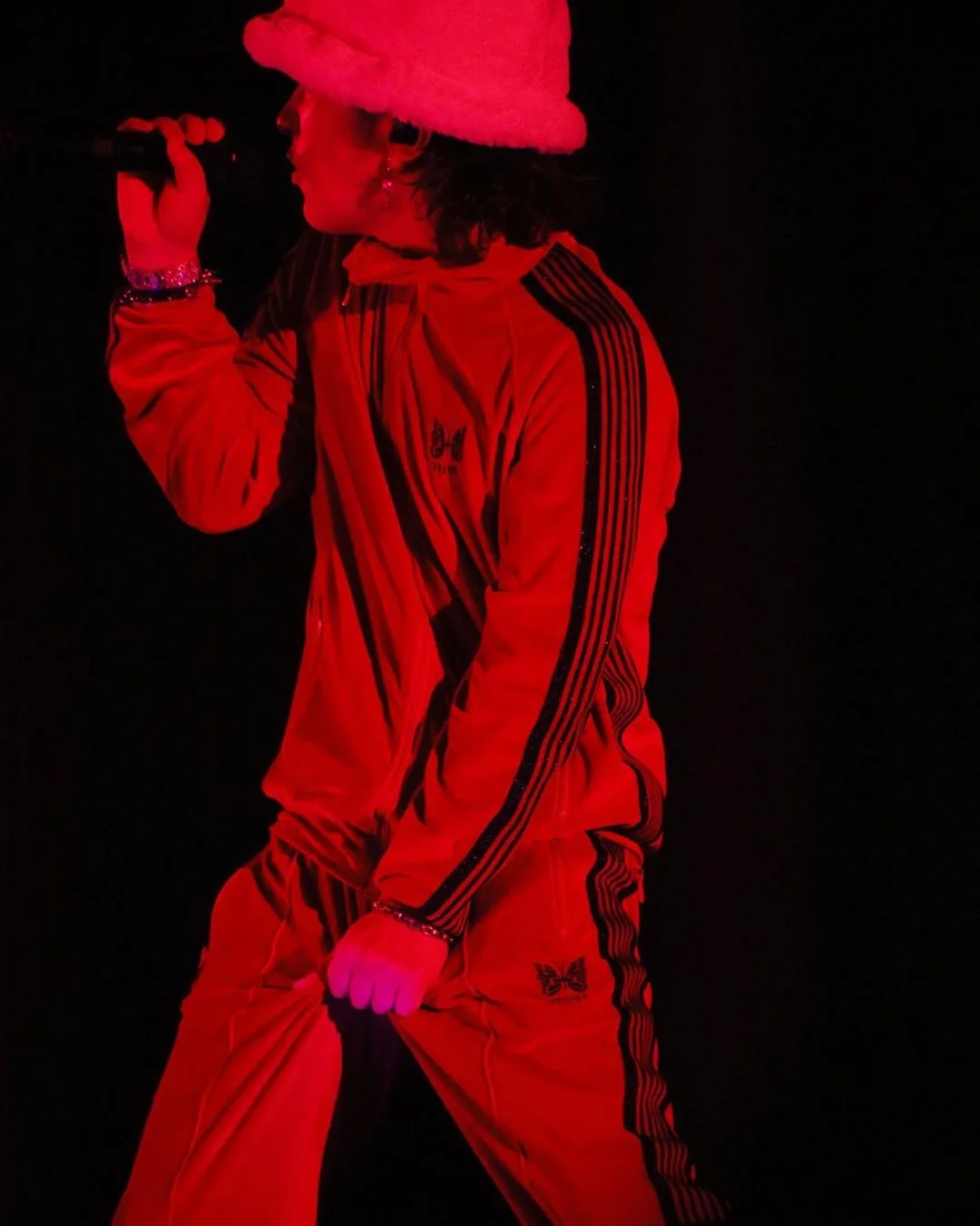 Куртка бархатная для мужчин и женщин верхняя одежда с вышитыми бабочками лентами