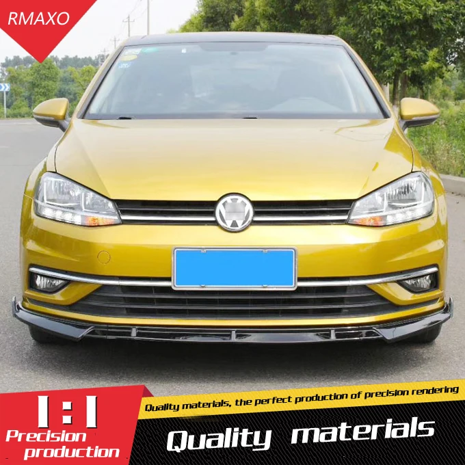 Спойлер 7 5-18 для V W Golf mk 2016 задний спойлер губ заднего бампера диффузор 5 защитные