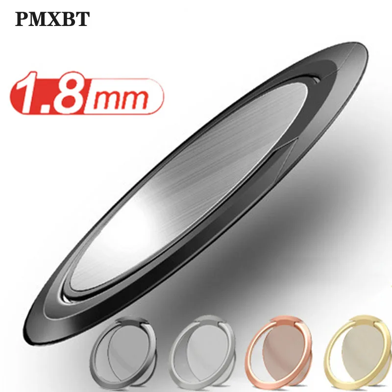 

Universal UltraThin Phone Finger Ring 360 Degree Metal Stand For iphone X XS Max 8 7 6 Samsung Galaxy Note 10 Smartphones Holder