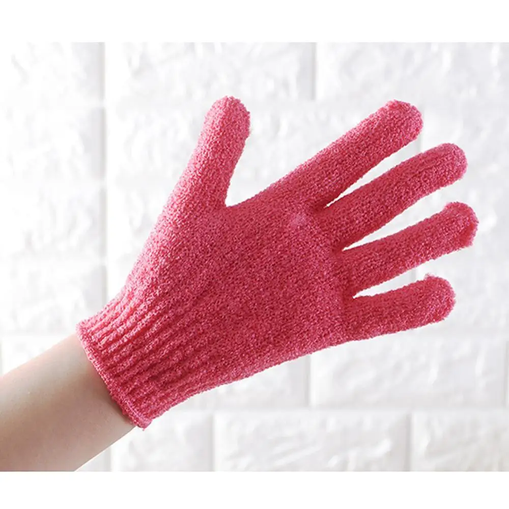 Отшелушивающие перчатки рукавица Ванна Скраб для душа загар мертвой кожи