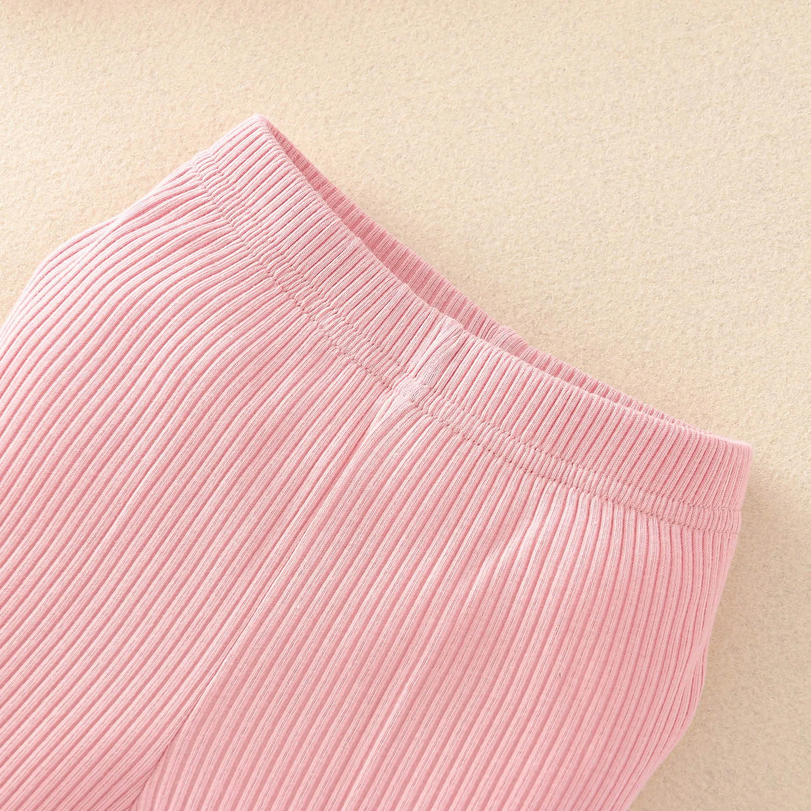 

6M-4Y Toddler Baby Girls Ruffle Long Sleeve Solid Knit Tops Pants Set Outfits baby girl romper E1