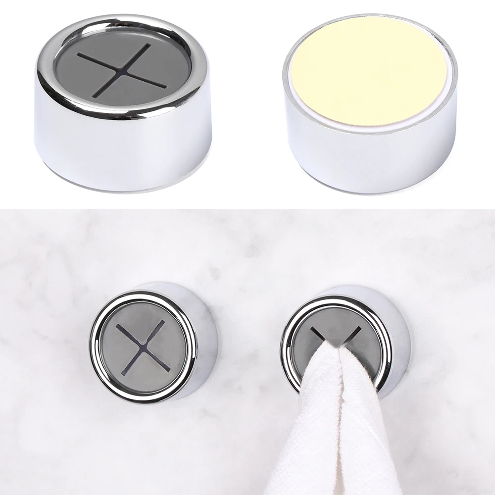1 шт. Круглый самоклеящийся крючок для полотенец | Обустройство дома