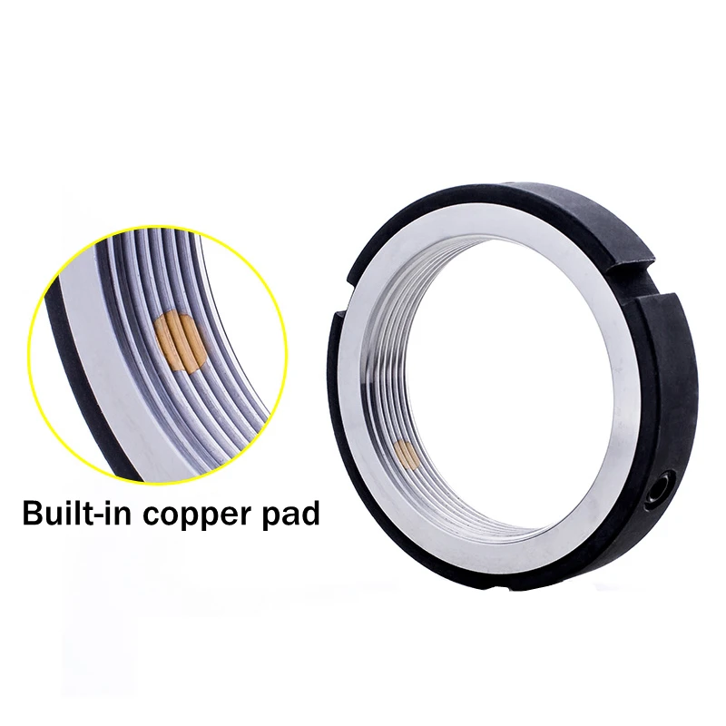 В виде буквы R Тип радиальные фиксирующую гайку точность замок