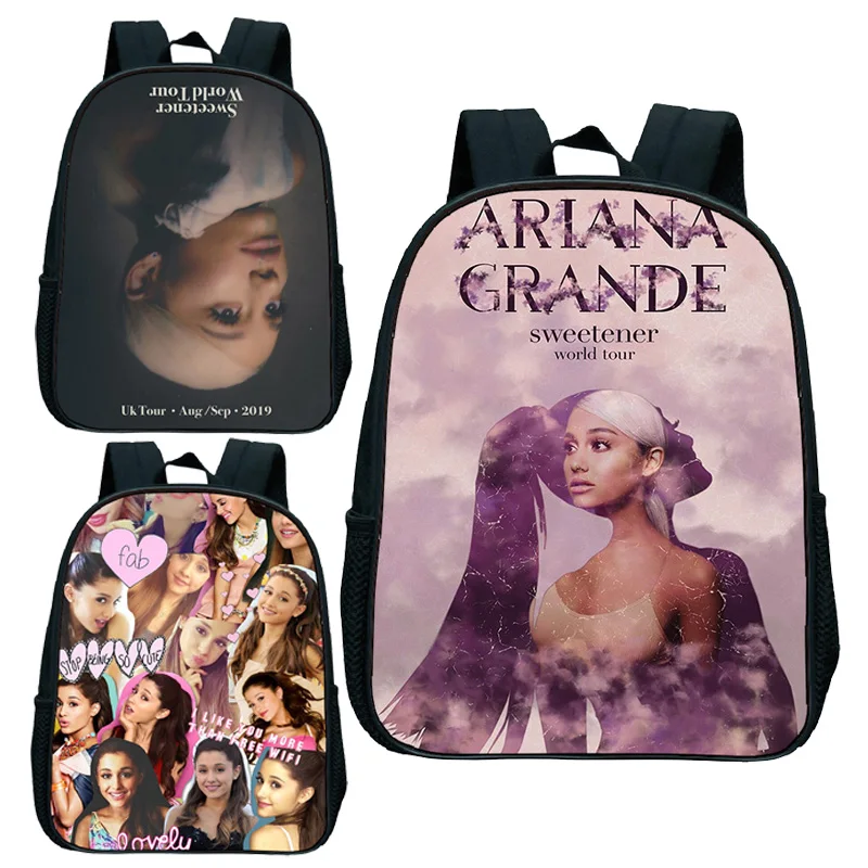 

Ariana Grande Kindergarten Backpack School Bags for Teenage Girls Daily Back Pack Mochila Feminina Rucksack Kids Mini Backpack