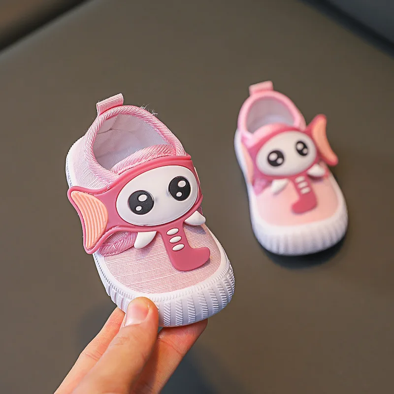 

Spring Baby Shoes for Girls Boys Soft Bottom Cloth Toddler Shoes Fashion Little Kids Firs Twalkers Canvas Shoes STP027