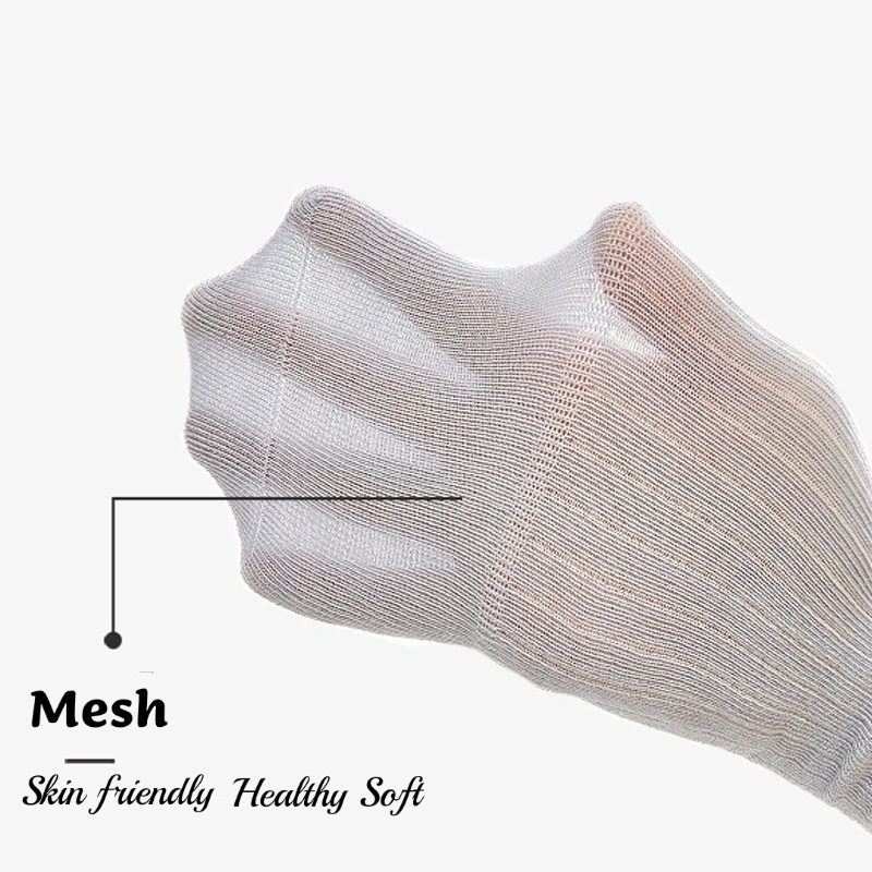 

3 Pairs Baby Stockings Pack Anti Slip Mesh Newborn 0-12 Months Spring&Summer Luxury Thin Cotton Over-Knee Lace Loose Stockings