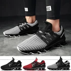 Модная мужская обувь для прогулок, дышащая Спортивная обувь для улицы, кроссовки, удобная спортивная обувь для тренировок, износостойкая обувь