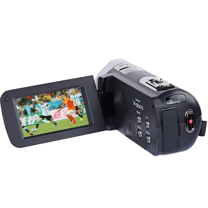 HD Цифровая камера Профессиональная 16X зум Цифровая видеокамера фото DSLR камера DV 3," ЖК сенсорный экран с пультом дистанционного управления