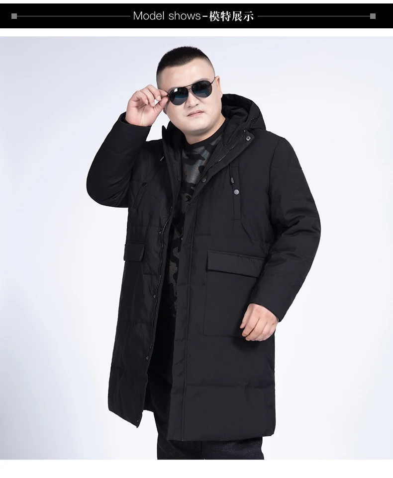 12XL 10XL 8XL 6XL 5X мужские Длинные парки hombre invierno, зимняя мужская куртка, повседневные парки, пальто с хлопковой подкладкой, Мужская Толстая теплая куртка